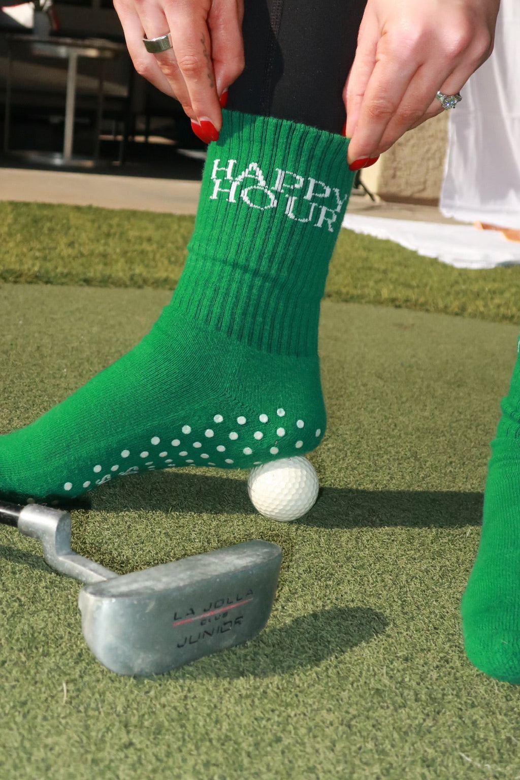 The Olive Hour Sock